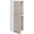 Závěsná kuchyňská skříňka Olivie W 30 cm bílá/cappuccino