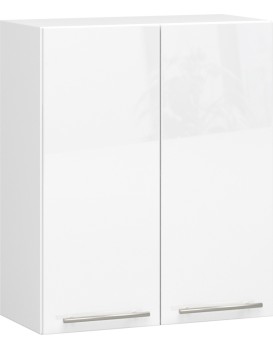 Závěsná kuchyňská skříňka Olivie W 60 cm bílá