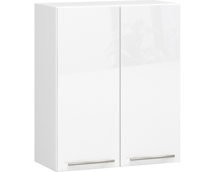 Závěsná kuchyňská skříňka Olivie W 60 cm bílá