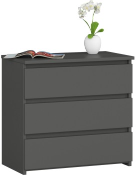 Komoda CL3 60 cm grafitově šedá