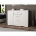 Komoda Torvi K 110 cm bílá matná