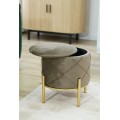 Taburet LIA béžový