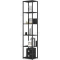 Regál PRAMONI 40x192 cm černý