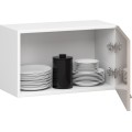 Závěsná kuchyňská skříňka Olivie W 60 cm bílá/cappuccino