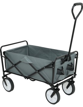 Zahradní vozík TYRS 145L šedý