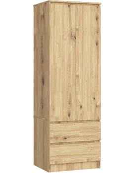 Šatní skříň STAR 60 cm dub artisan