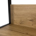 Regál PRAMONI 60x192 cm černý/dub artisan
