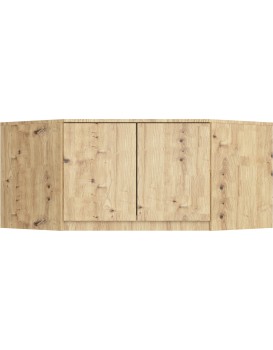 Nástavec na rohovou šatní skříň CLP 100 cm dub artisan
