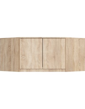 Nástavec na rohovou šatní skříň CLP 100 cm dub sonoma
