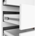 Komoda JERRY 80 cm 1 dveře 5 zásuvek bílá