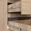 Šatní skříň Star 60 cm dub sonoma