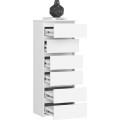 Komoda CL6 40 cm bílá