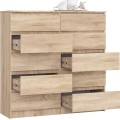 Komoda Kuba 120 cm dub sonoma