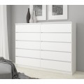 Komoda Rollo K 160 cm bílá matná