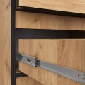 Komoda K60 cm s 2 zásuvkami dub craft