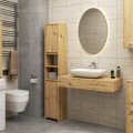 Koupelnová skříňka UNI 180 cm dub artisan