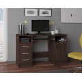 Volně stojící psací stůl Ana 124 cm wenge