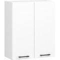 Kuchyňská linka Olivie 2,4 m H720 prosklená bílá/dub sonoma