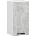 Kuchyňská rohová linka Olivie 3 m prosklená beton/dub sonoma