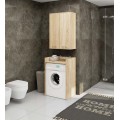 Závěsná koupelnová skříňka Fin W64 64 cm dub sonoma