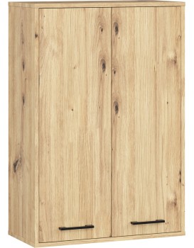 Závěsná koupelnová skříňka Fin W64 64 cm dub artisan