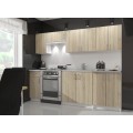 Kuchyňská závěsná skříňka W 40cm D1 H720 Artus bílá/sonoma