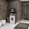 Závěsná koupelnová skříňka Fin W64 2D 64 cm grafit