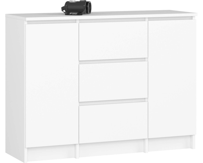 Komoda Girgo 101 cm bílá