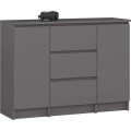 Komoda Girgo 100 cm grafit