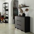 Komoda Girgo 100 cm grafit
