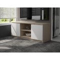 TV stolek Beron 140 cm sonoma/bílý