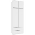 Nástavec na skříň Star 90 cm bílý