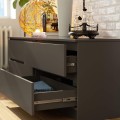 Komoda Kuba 160 cm grafit