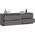 Komoda Kuba 160 cm grafit