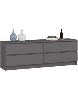 Komoda Kuba 160 cm grafit