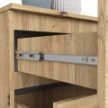 Komoda Kuba 160 cm 4 šuplíky dub artisan