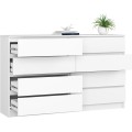 Komoda Inbia K 160 cm bílá