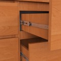Komoda Kuba 120 cm 6 šuplíků olše