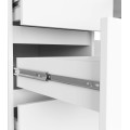 Psací stůl A-11 135 cm bílý