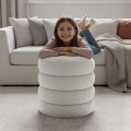 Taburet Snuggo I bílý