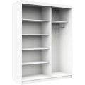 Šatní skříň CLP Mono 150 cm bílá