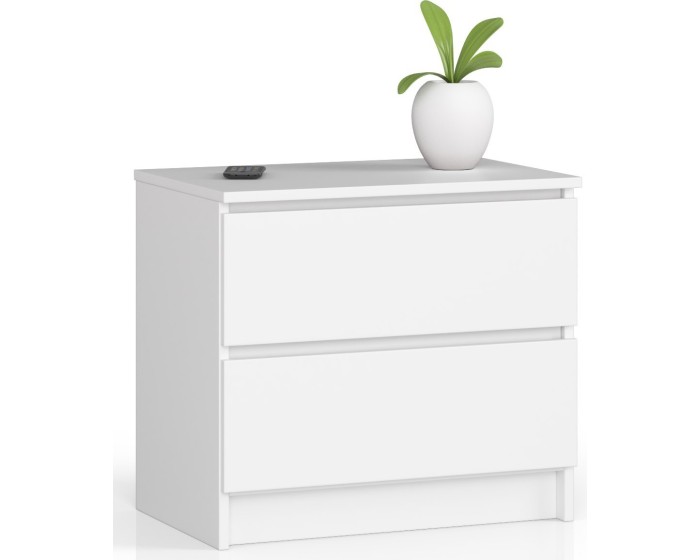 Komoda Liv 60 cm bílá