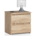 Noční stolek CL2 40 cm dub sonoma
