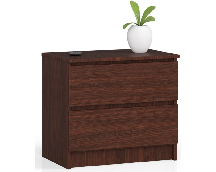 Komoda Kuba 60 cm - 2 šuplíky wenge