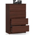 Komoda Kuba 60 cm - 4 šuplíky wenge