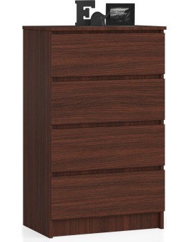 Komoda Kuba 60 cm - 4 šuplíky wenge
