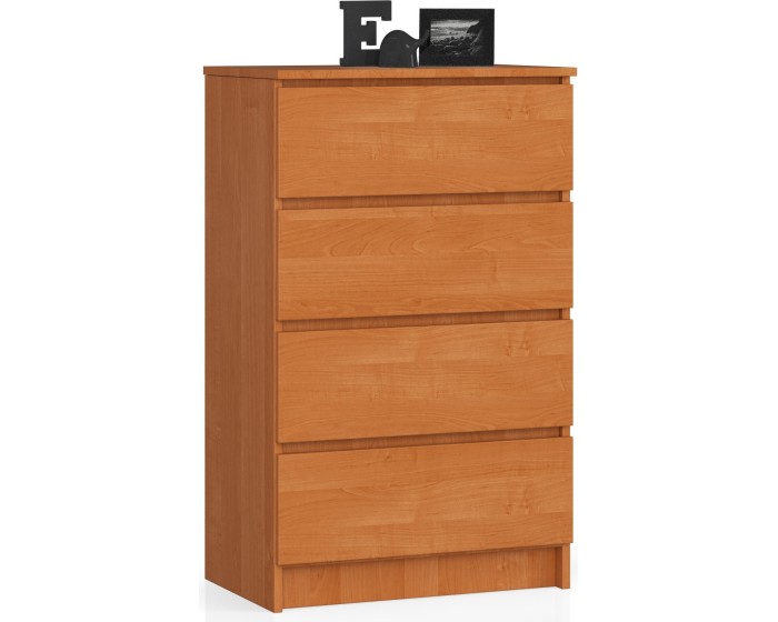 Komoda Kuba 60 cm - 4 šuplíky olše