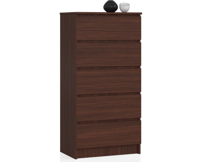 Komoda Kuba 60 cm - 5 šuplíků wenge