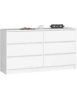 Komoda Rollo K 140 cm bílá matná