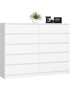 Komoda Rollo K 160 cm bílá matná